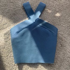 Sculpt Knit Criss Cross Tank